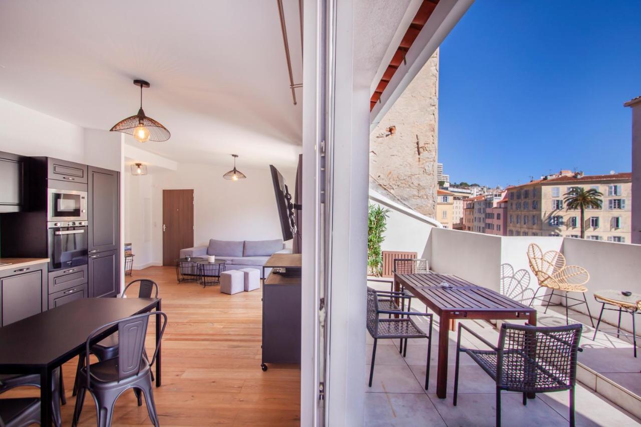 Les Suites R Bonaparte - Appartements De Standing Au Coeur De La Vieille Ville Pietonne Ajaccio  Buitenkant foto